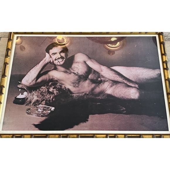 Burt Reynolds Cosmopolitan Centerfold Print - Picture 4 of 5